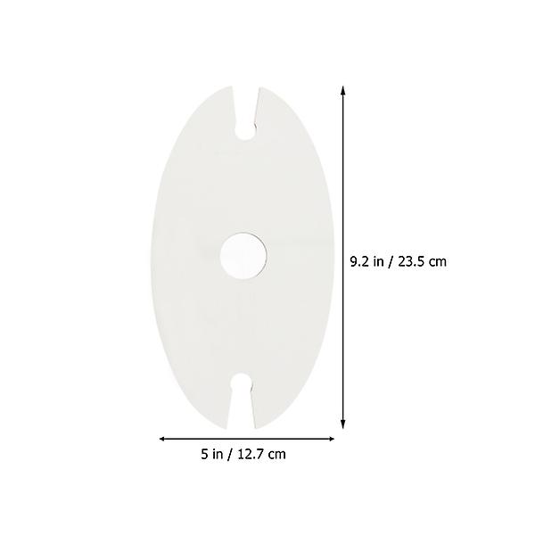 Glassholder til benkeplate, vinstativ, vinglassholder, vinflaskeholder, trevinglassorganisator, hvit White 23.5X12.7CM