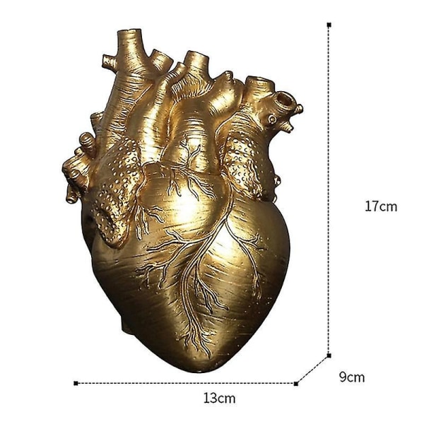Anatominen sydämenmuotoinen maljakko Nordic Flower Pot Body Art Maljakko S