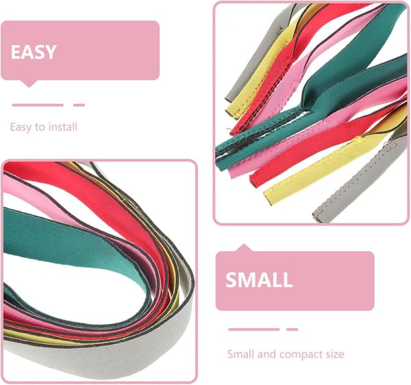 5 stk sportsbrilleholdere, flytende solbrillestropp, elastisk anti-fall brillestropp