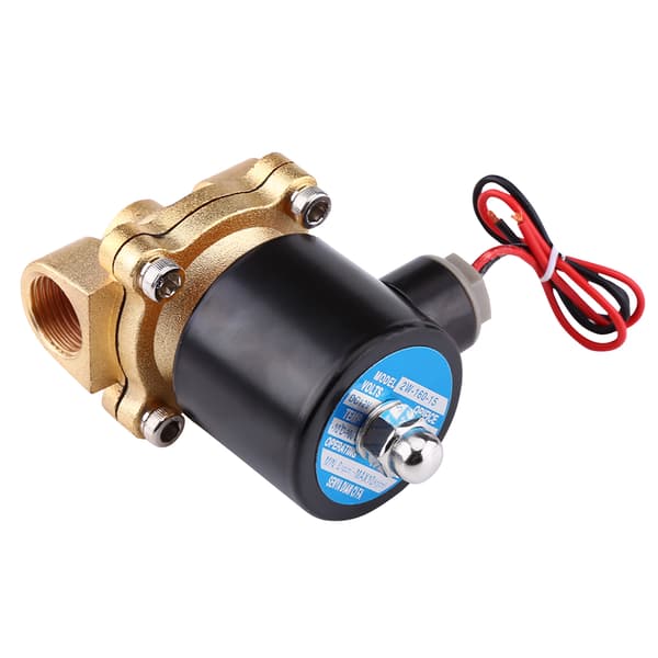 12V DC 1/2 tommers elektrisk magnetventil for vann, luft, drivstoff, gass