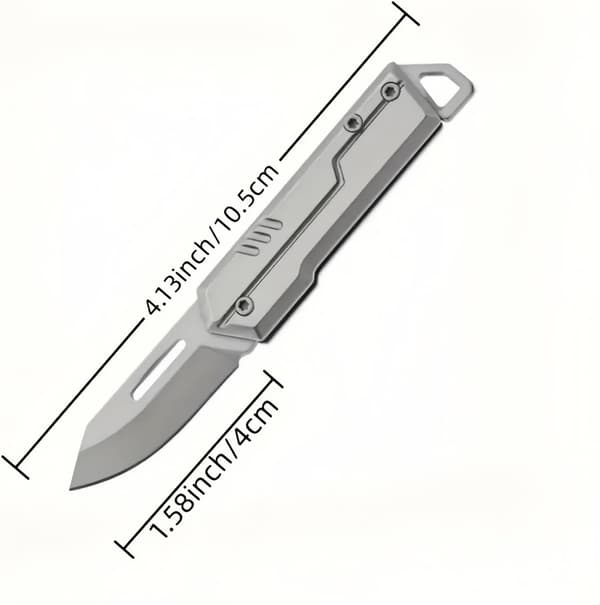 1 Piece Foldable EDC, Multi-tool with Cutting Function, Ergonomic Stainless Steel Foldable Multifunctional Cutting Tool