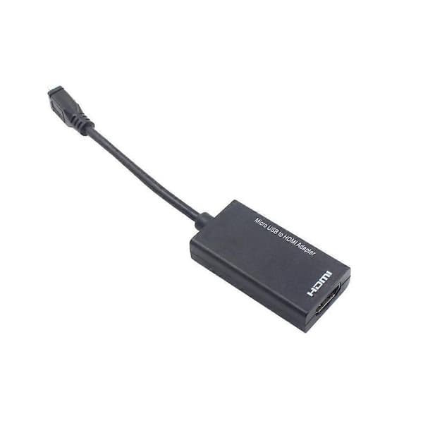 Micro USB til HDMI-adapter kort kabel for HTC for HDTV