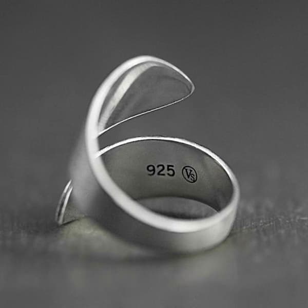 Adjustable Wrap Ring Tree of Life Open Ring Finger Joint Ring Beach Jewelry