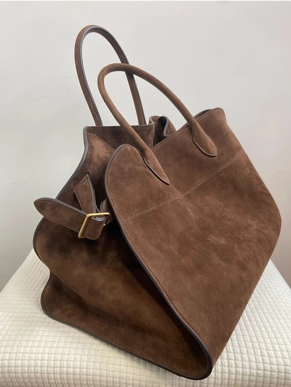 Soft Suede Shoulder Bag, Stylish Retro Handbag, Casual Large Capacity Bag