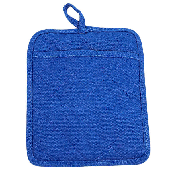 Keittiön tasku-uuninhansikkaat Lämpökestävät uuninhansikkaat Keittiön kuuma alusta Uuninhansikkaat Sininen 21X18X0.5CM Blue 21X18X0.5CM