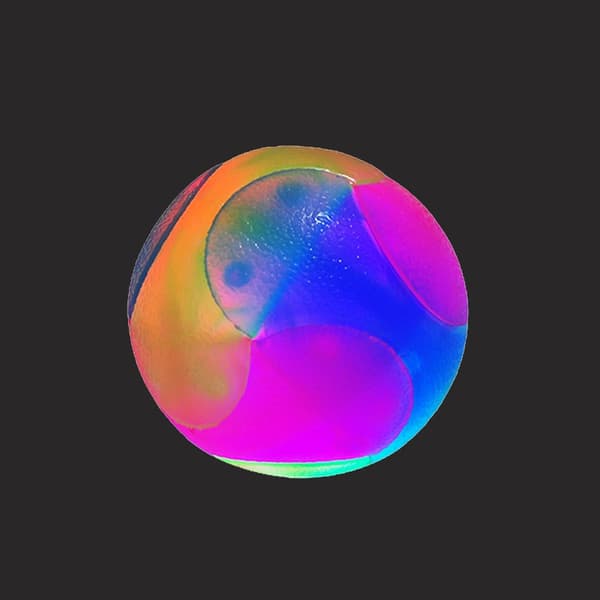 st glat bold Lysende Hundelegetøj Blinkende Elastisk Bold Glød