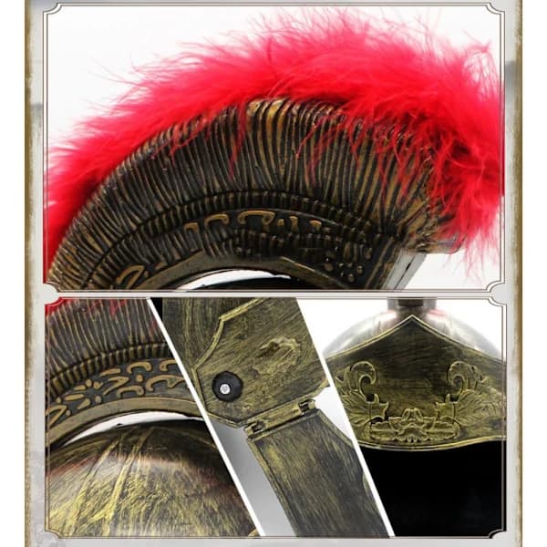 Maskeradehjelm Spartan Warrior Hat 4 4 4[XJ]
