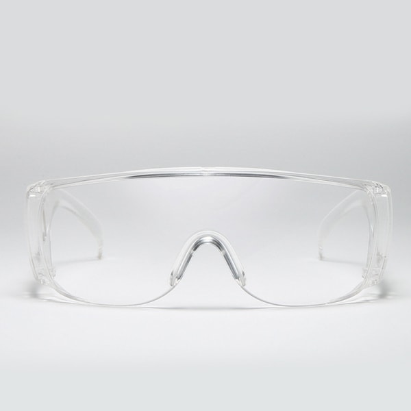Bulk Pack sikkerhedsbriller over briller (anti-dug og ridsefast) Klar øjenbeskyttelse - sikkerhedsbriller
