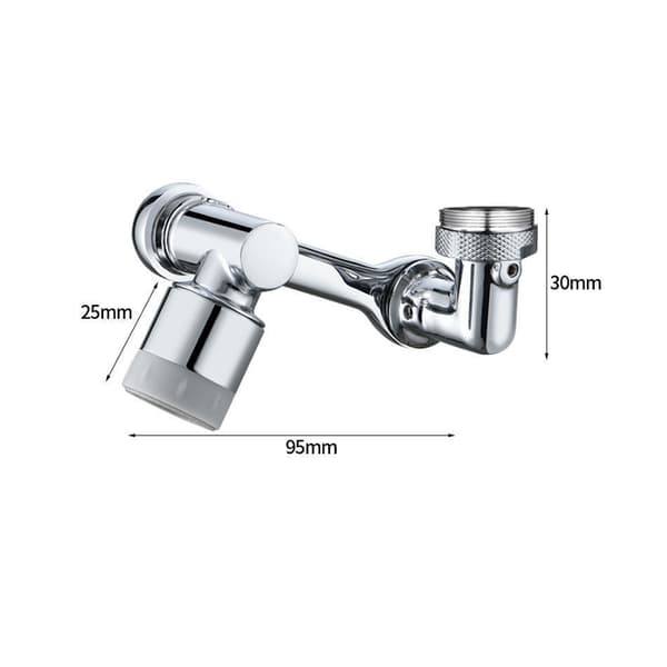 1080° roterbar universal kranforlenger, vidvinkel roterende r
