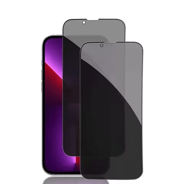 2-pack iPhone 13 Sekretess Skärmskydd i Premium Härdat Glas
