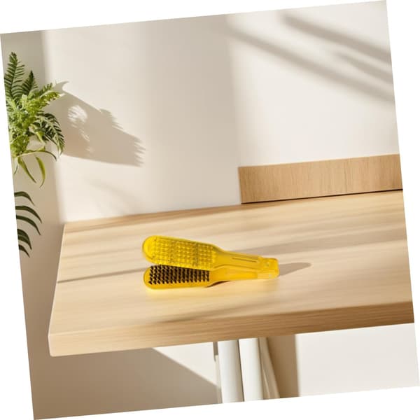Hårbørste Kam Flad Stylingkam til Glatning af Hår Varmebestandigt Materiale
