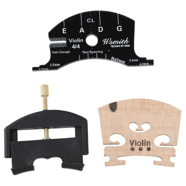 4/4 Violin String Lifter Change Violin Bridge Tool Violin Bridge Template Violin Accessories (f2)