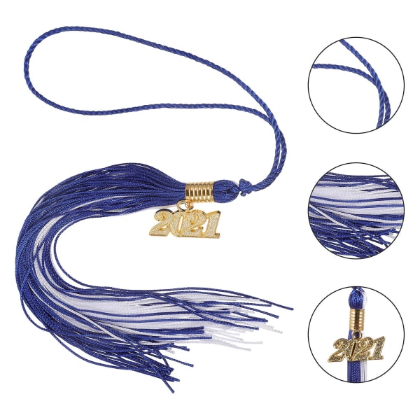 4st Kläder Graduation Accessoarer Kreativt hängande hänge Tofsar Blandad färg 539x3,5x1,5 Assorted Color 5 39x3.5x1.5cm