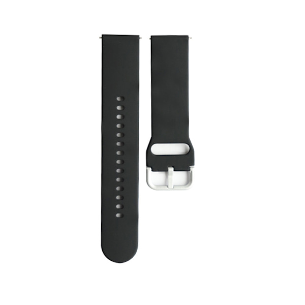 Sort silikonebånd til Fitbit Versa 2/Lite