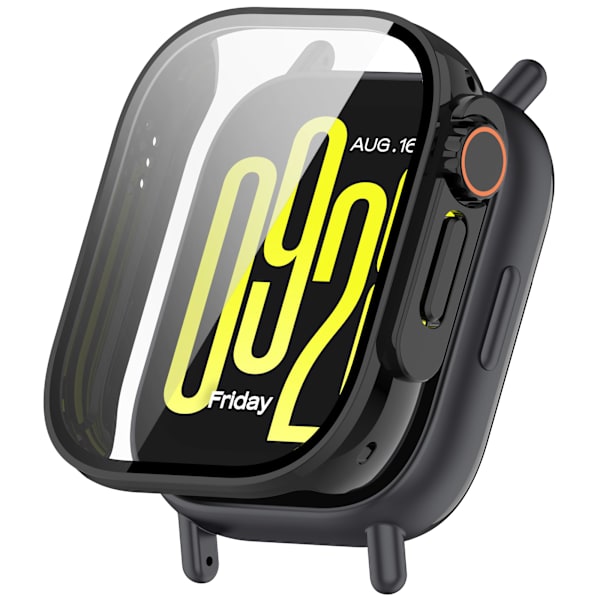 Redmi Watch 5 Active Protective Case with Tempered Glass Screen Protector