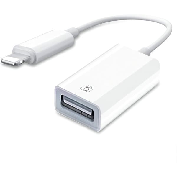 Lightning til USB-kameraadapter til iPhone