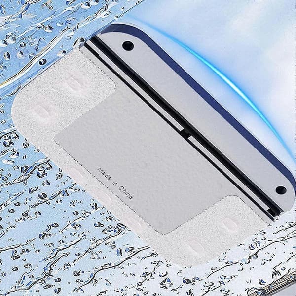 Magnetic Window Cleaner for Car Window Double-Sided WowS with Handle