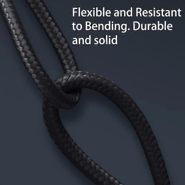USB-C til 6.0x3.7mm til Asus bærbar computer, 1.8m PD 100W Type-C hurtigopladende DC-kabel 8-benet magnetisk
