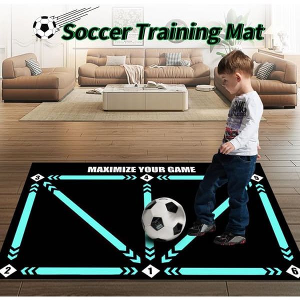 Fodboldmåtte / Træningsmåtte til fodbold - 90x60 cm-FF-