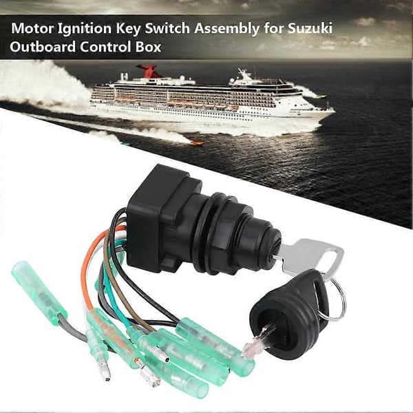 DB Motor Tændingslåsmontering til Suzuki Påhængsmotor Kontrolboks 37110-99E00 37110-92E01