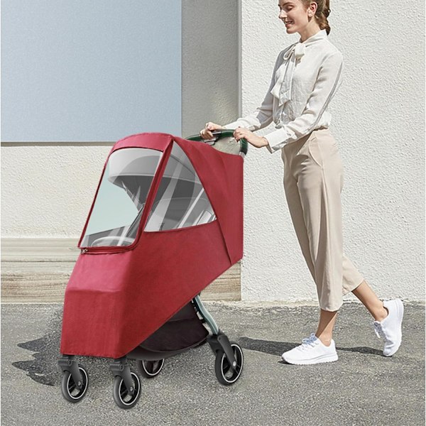 Universal Vagn Regnöverdrag - Vattentät, Vindtät, Dammtät, Kallsäker - Andningsbart Material, (Linen Grå)