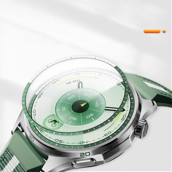 Green PMMA Composite Hot-Bent Screen Protector for Watch compatible with Huawei GT6 46mm (2-Pack)