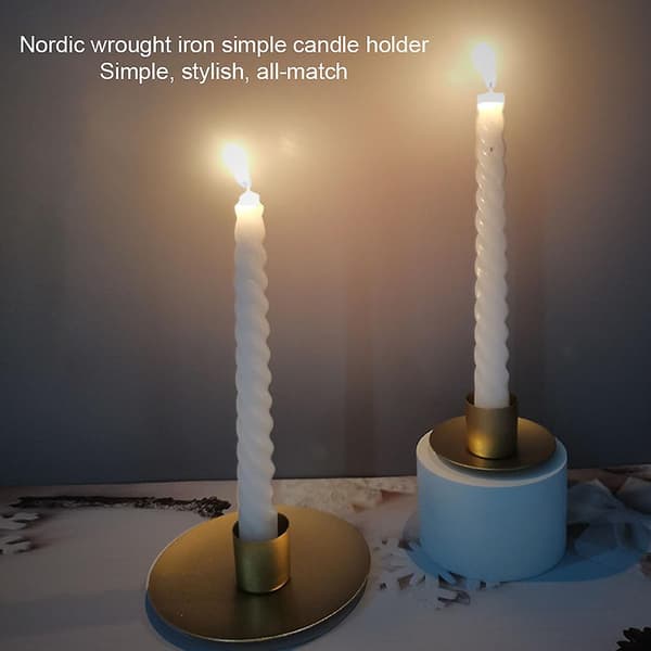 Candlestick Decorative Candle Holder Indoor Ornament Popular Jar