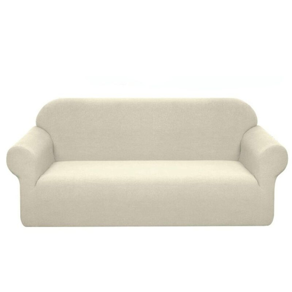 Elastisk sofatrekk Vanntett Slitesterkt Kombinasjonssofatrekk Sofatrekk Beige
