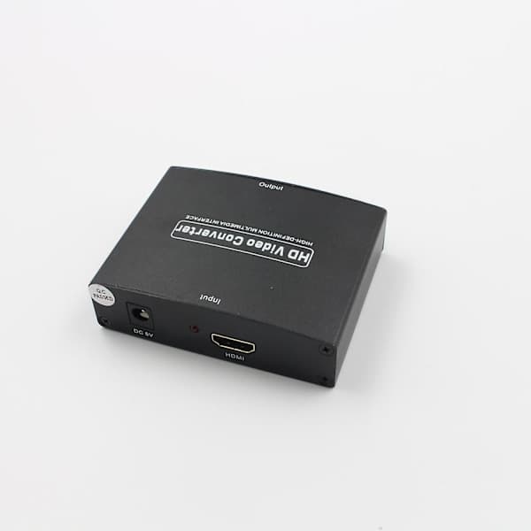 1080P HDMI til YPbPr 5RCA RGB + R/L Video Audio Converter Adapter HDMI til Component Converter til PS3