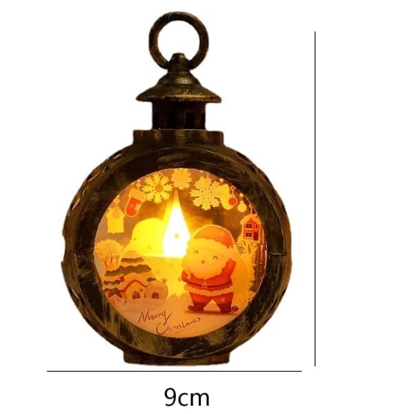 Christmas Decorations LED Small Round Portable Lights