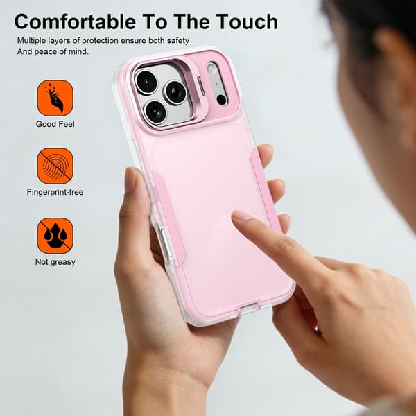 Phone case suitable for iPhone 12, mixed all-inclusive phone case with aluminum alloy lens frame bracket transparent iPhone 12 transparent iPhone 12