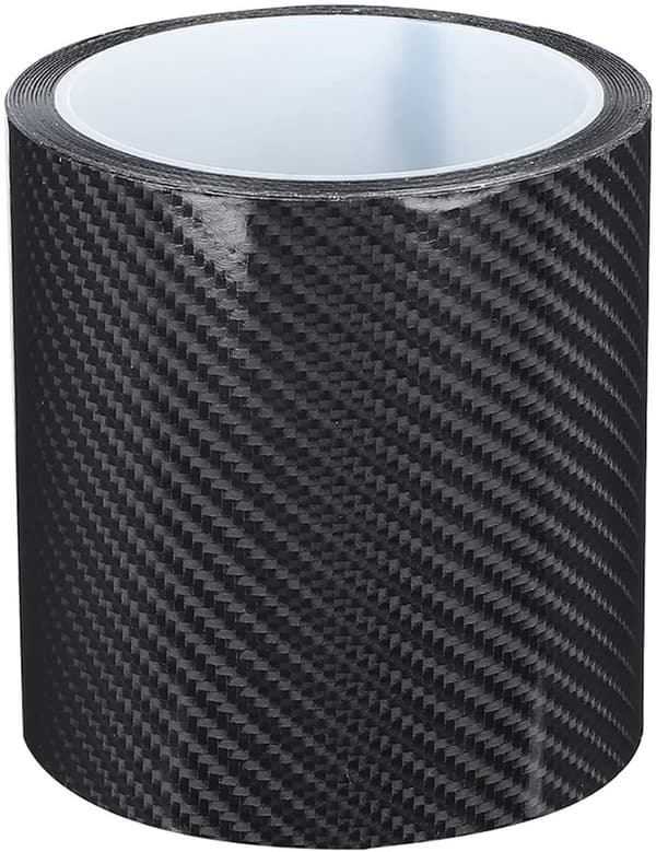 Karbonfiberteip 10 cm x 3 m rull Ledende teip for elektronikk og elektrisk arbeid