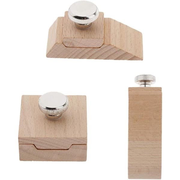 Generic Wood Sanding Block, Handmade Leather Craft Abrasive - Leather Polishing Tool - DIY Edge Grinding Tool