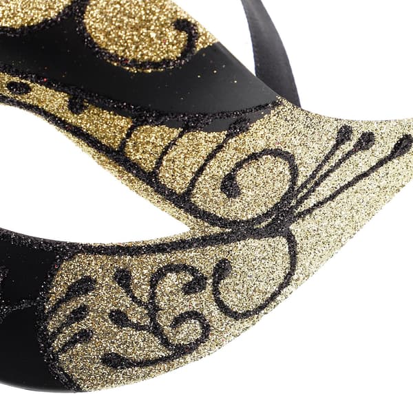 Målad mask för kvinnor maskeradmask för kvinna baldräkt