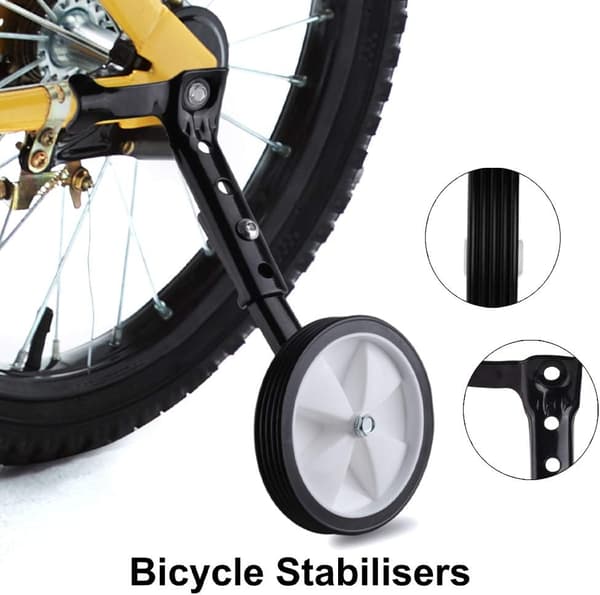 Barncykelstabilisatorer, cykelstödhjul, universella