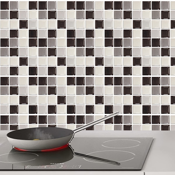 Mosaic Tile Decal Wall Tile Decal, for Bathroom and Kitchen
