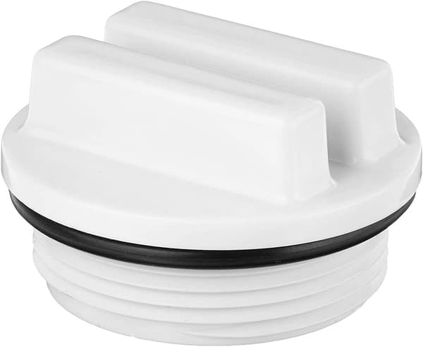 2-pack Trådpool Returledningsplugg - Poolens Frostskyddande Avtappning
