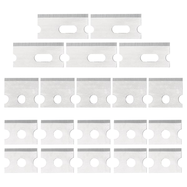 20 kpl Puristustyökalun Leikkurit Puristustyökalu Verkkokaapeli Pihdit Leikkuri Puristus Terät Hopea 1X2.1CM Silver 1X2.1CM