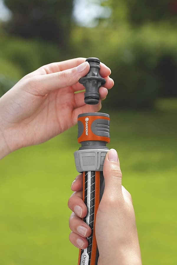 Garden Coupling: Connection piece for secure pipe connection, for pipe transition from 19 mm (3/4) to 13 mm (1/2) (2931-20)