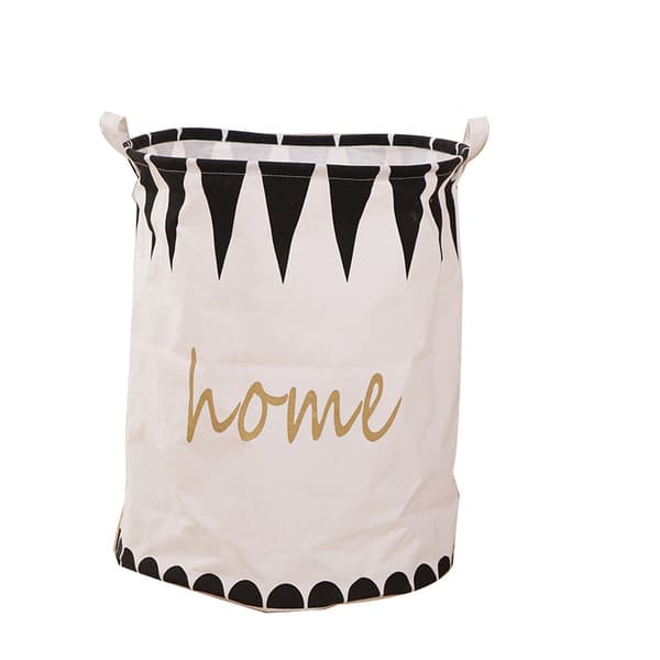 Foldable Basket Waterproof Coating Fabric Storage Basket Kids Baby