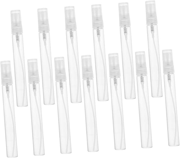 50 st påfyllningsbara parfymsprayflaskor 3 ml glas mini kosmetiska behållare för rese-sminkförvaring