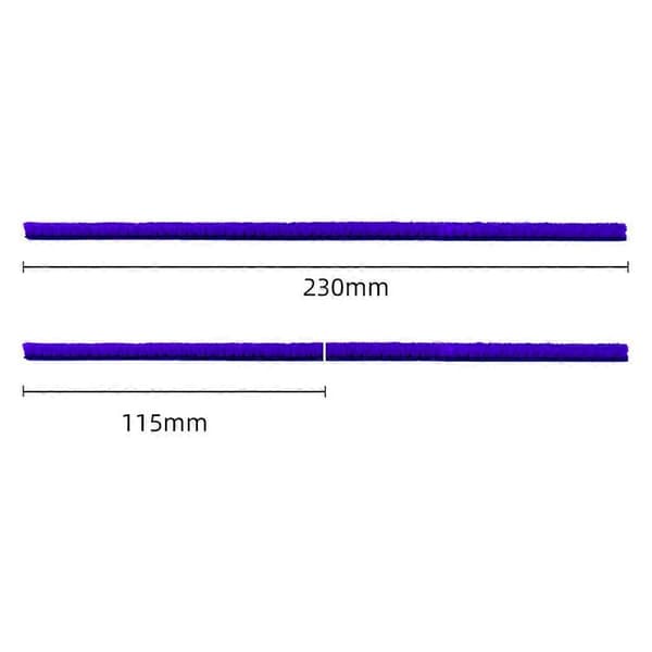 Soft Plush Strips for V6 V7 V10 V11 Vacuum Cleaner, Soft Roller Head, Replacement Accessories, Spare Parts, 4 Sets