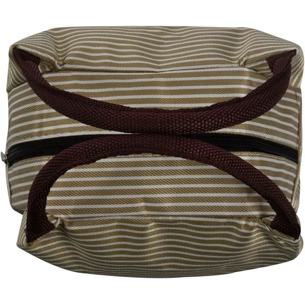 Kjølebag, Unisex Isolert Matboks Tote Bag for Camping, Arbeid (Beige)
