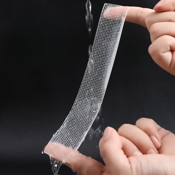 5m x 3cm Heavy Duty Double-Sided Mesh Tape, Removable and Waterproof for Home Use (2cm, 5m, 2mm)