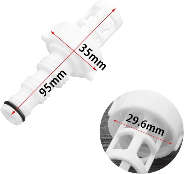 Pool Hose Drain Plug Connection PVC Water Drain Valve Adapter Compatible with INTEX Adapter Connection