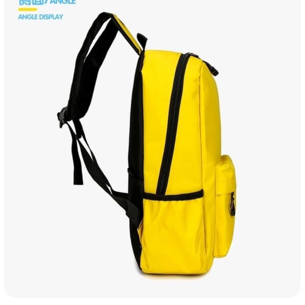 Among Us Kids Student Backpack - Yellow