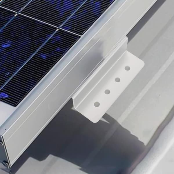 Z-fästen 4-pack montering och muttrar båtar aluminium för solpaneler med skruvar husbilar