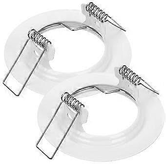 Lampskärm Skydd Infälld Belysning Vit För Våtrum 2-pack