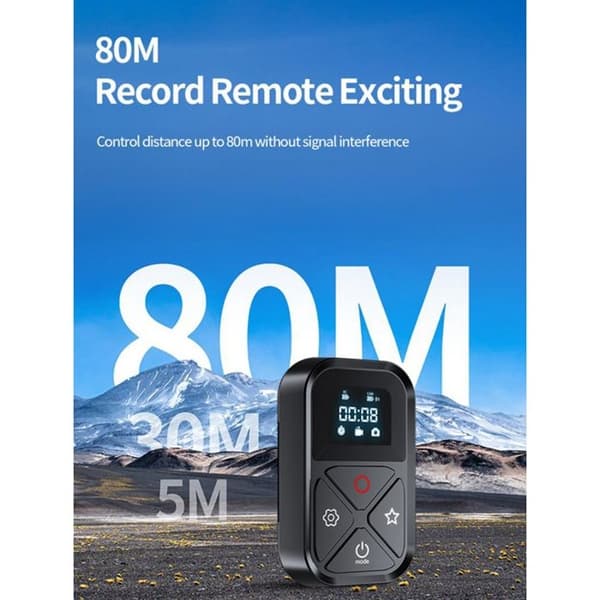 Remote Control for Gopro Hero 10 9 8 Max with Stick Mount and Smart Wrist Remote, Compatible with < Home Automation, Autom