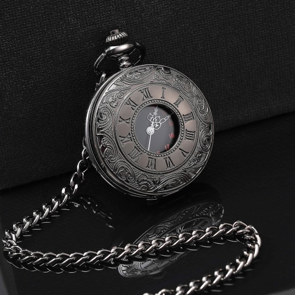 Vintage Lommeur Steel Mænds Armbåndsur